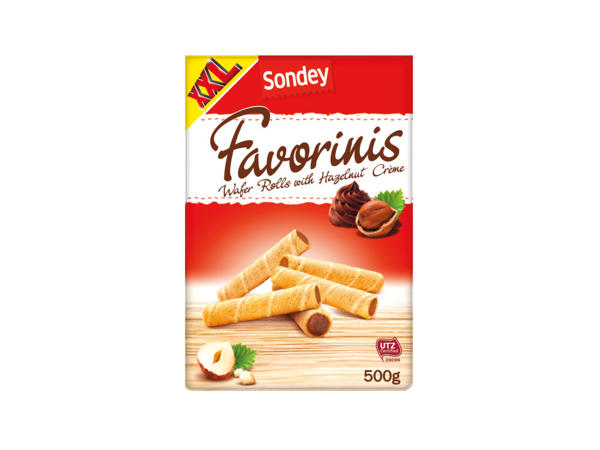 Sondey Wafer Rolls with Hazelnut Créme1