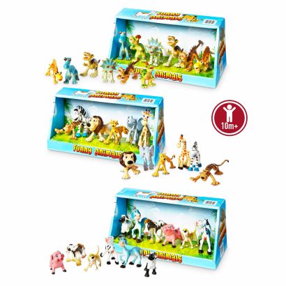Set d'animaux, 6 pcs