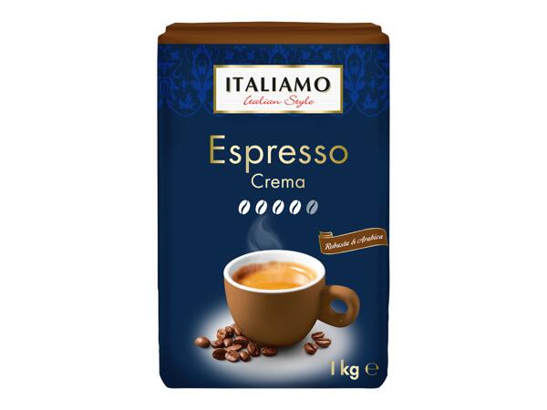 ITALIAMO Zrnková káva Espresso Crema