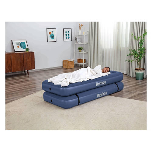 4-in-1 Air Mattress, Blue