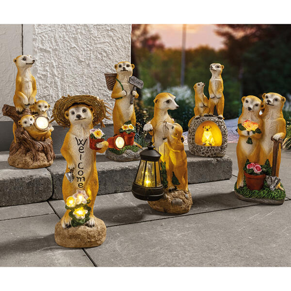 LED-Solar-Erdmännchen