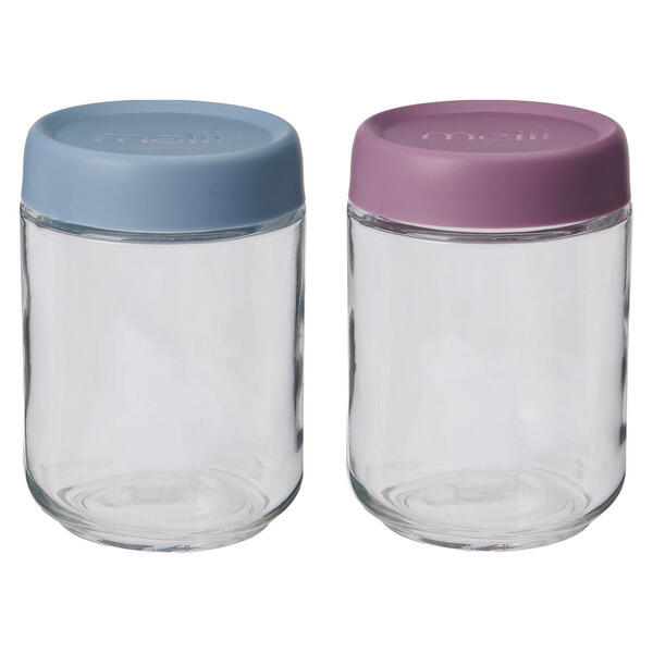 Melii Purple/Plum Glass Jar