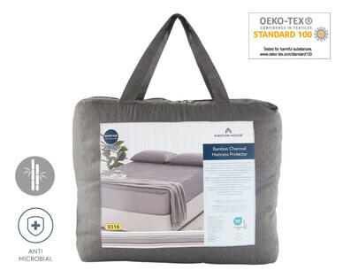 Bamboo Charcoal Mattress Protector – Queen Size