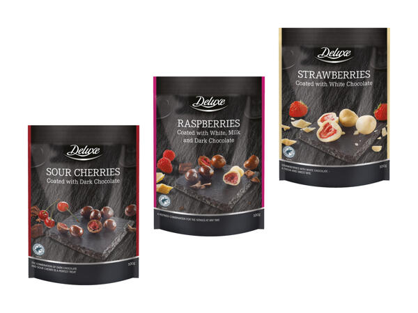 Fruits enrobés de chocolat