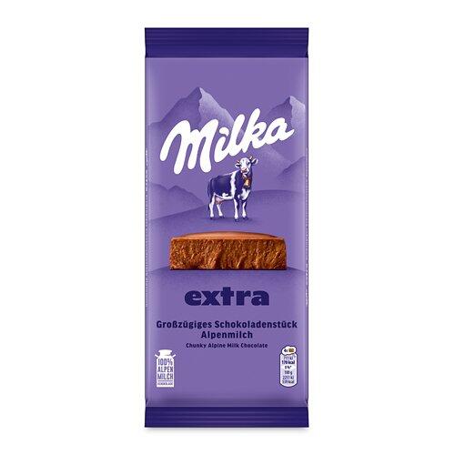 MILKA Extra Tafeln, Alpenmilch