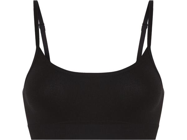 Ribbad bustier, 2-pack