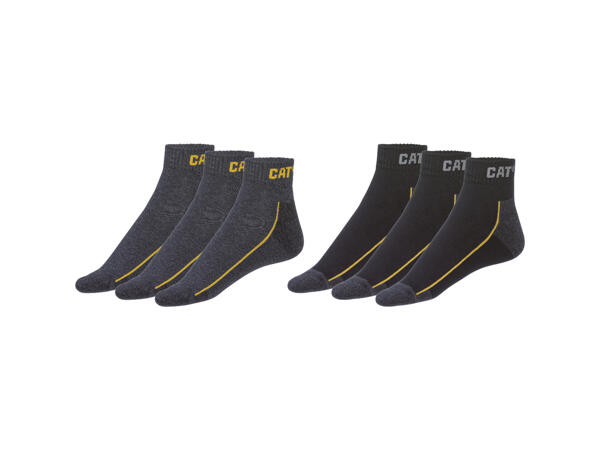 Caterpillar(R) Arbetsstrumpor, 3-pack