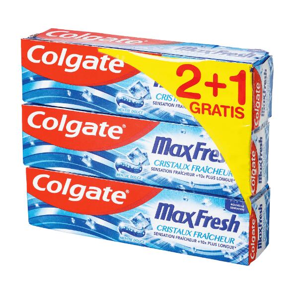 Colgate tandpasta, 3 st.