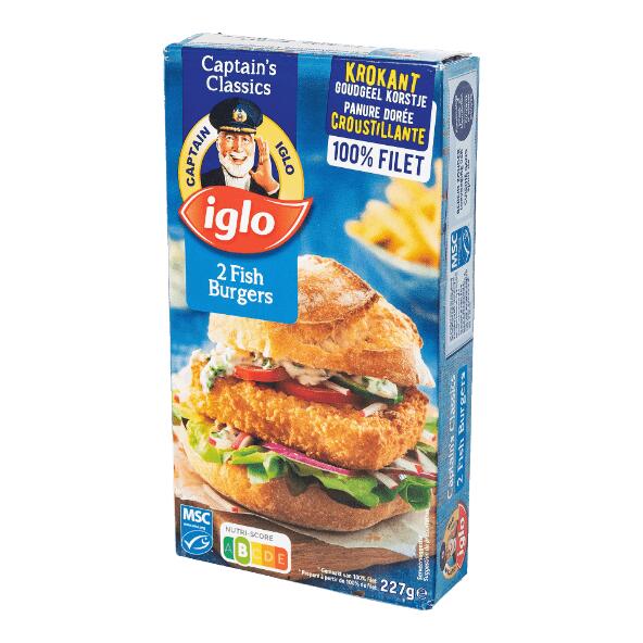 IGLO(R) Fish Burgers, 2 st.