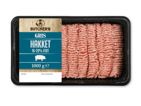 Hakket grisekød