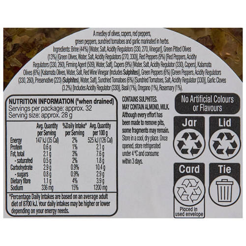 Olive Medley 1.6kg