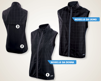 Gilet multifunzione da donna/uomo INOC