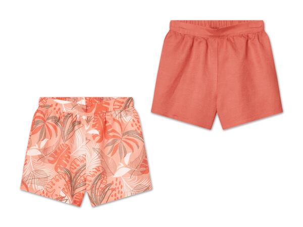 Kinder Leinen Shorts
