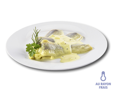 Filets de hareng MSC à la sauce moutarde LASCHINGER