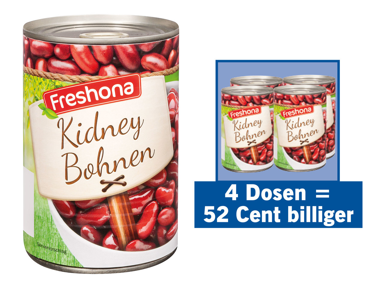 FRESHONA Kidney-Bohnen