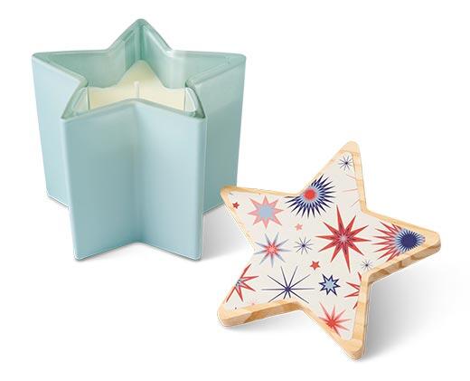 Huntington Home Star Shaped Candle