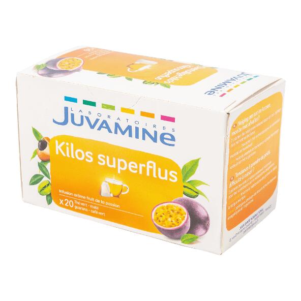 JUVAMINE(R) 				Thé amincissant, détox ou digestif, 20 pcs