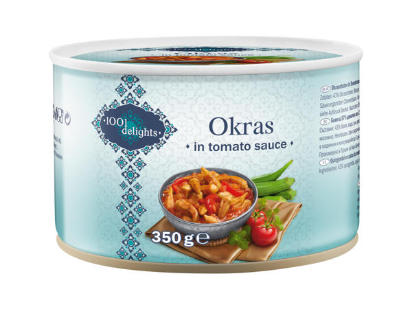 OKRA I TOMATSÅS
