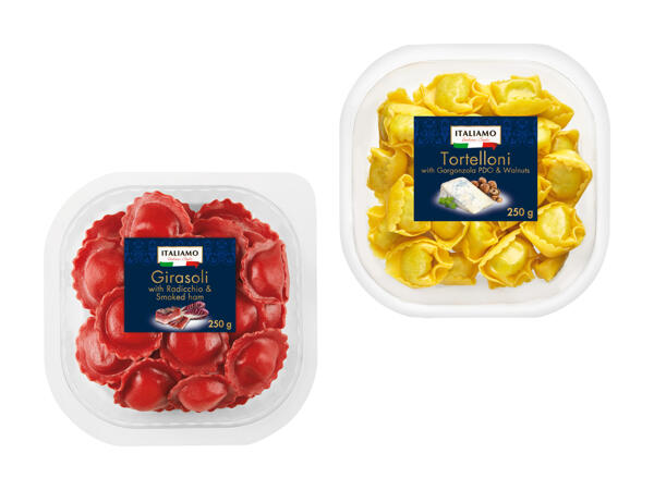 Pasta fresca all'uovo ripiena