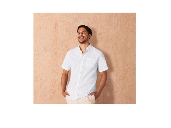 Livergy Men's Linen Blend Shirt