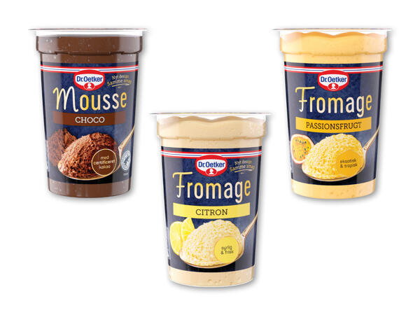 Dr. Oetker fromage eller mousse