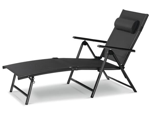 Houston Aluminium Sunlounger