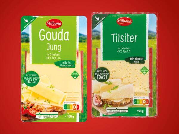 Käse in Scheiben