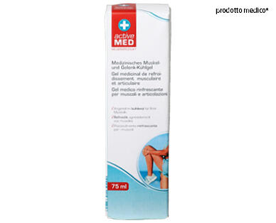 ACTIVE MED GEL MEDICO RINFRESCANTE PER MUSCOLI E ARTICOLAZIONI