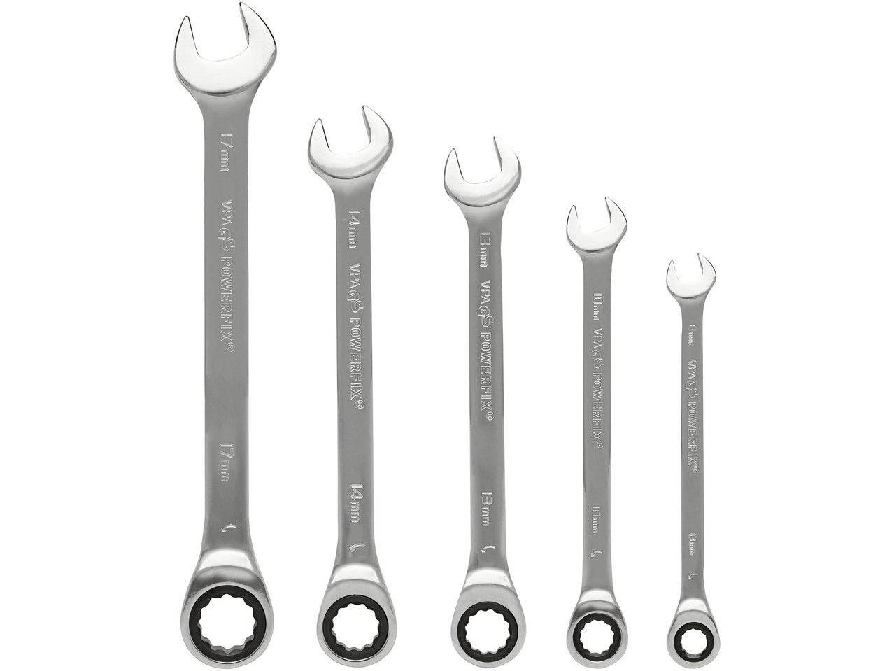 Ratchet Spanner Set