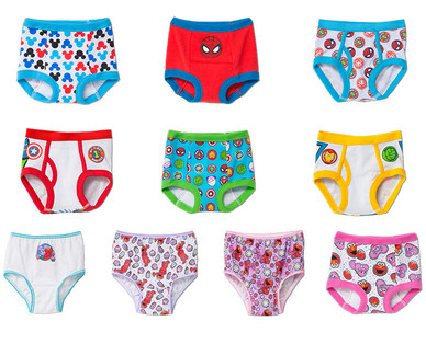 Licensed Reusable Trainer Pants and Underwear Set