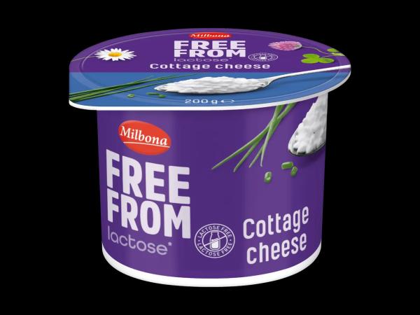 Laktosefreier Körniger Frischkäse