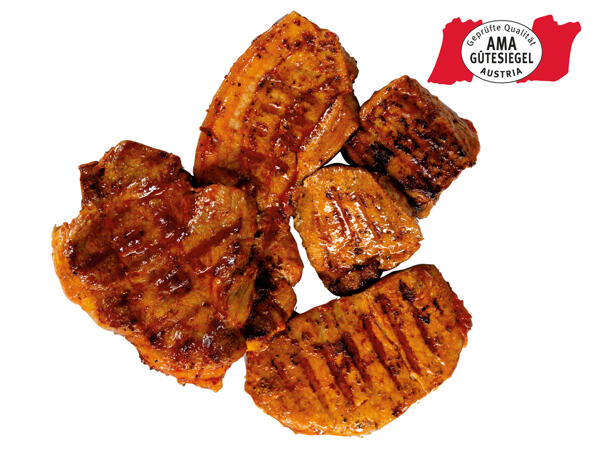Frischer Grillmix mariniert