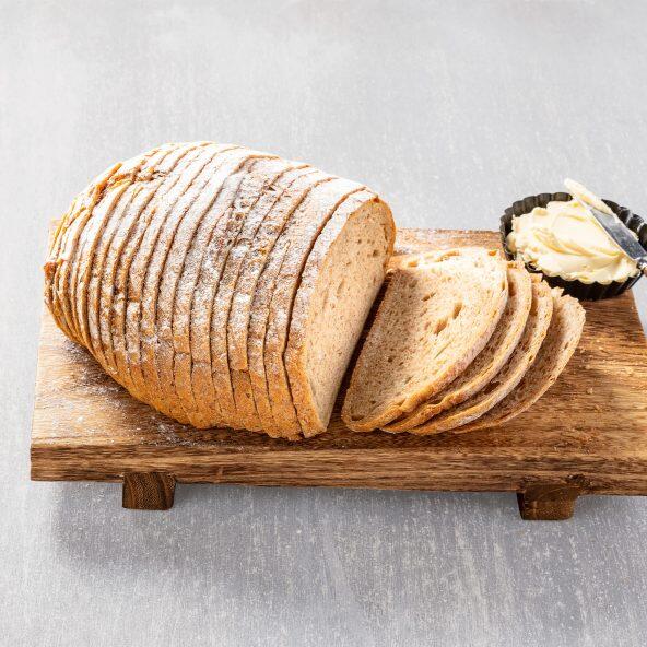 Frisches schwedisches Graubrot