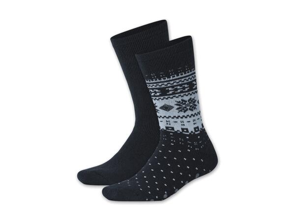 Damen/Herren Thermosocken, 2 Paar
