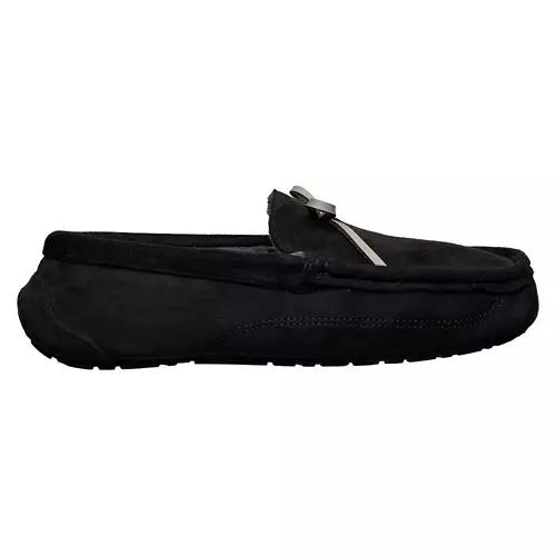 Men's Memory Foam Slippers - Black, 11