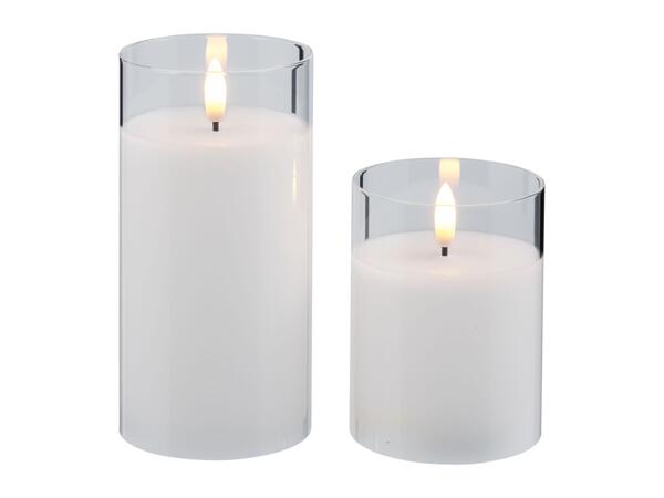 Livarno Home LED Real Wax Candle/​Candles