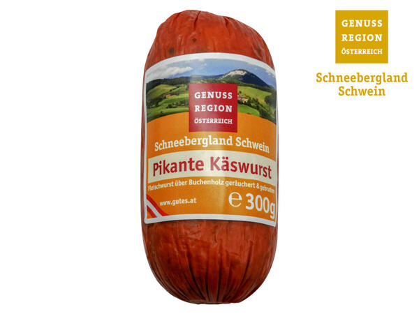 Pikante Käsewurst