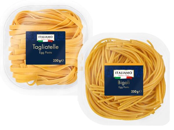 Bigoli oder Tagliatelle
