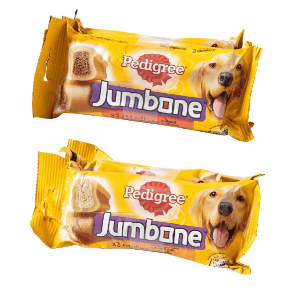 Jumbone medium Pedigree, 3-pack