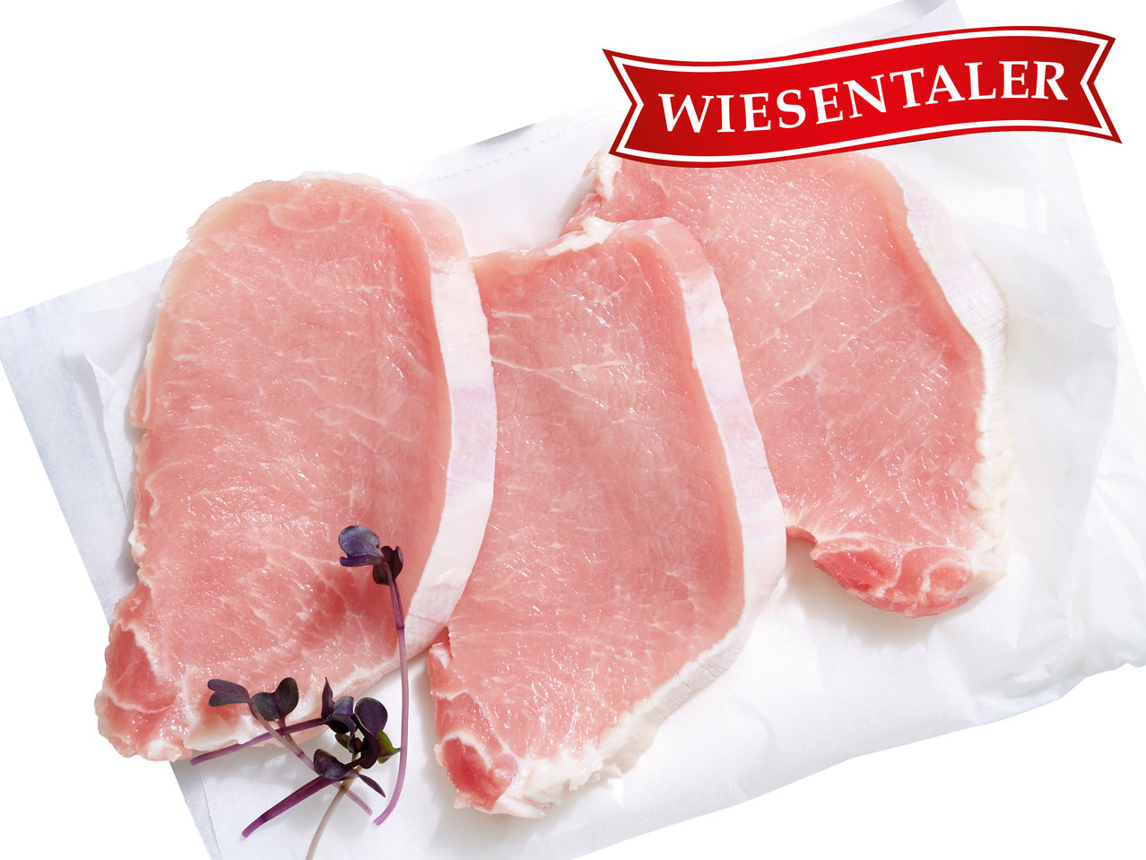 WIESENTALER Frische österreichische Schweine-Karreesteaks