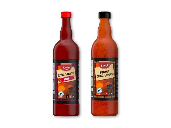 Hot eller Sweet Chili-sauce