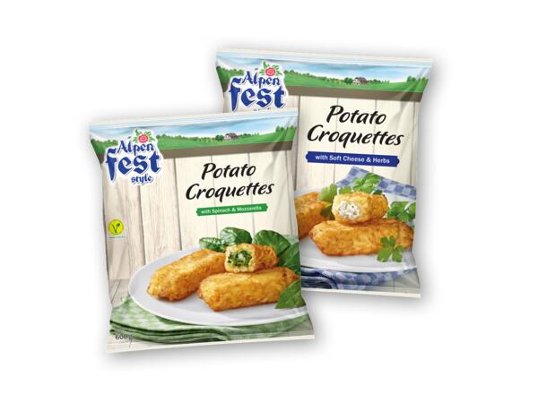 Filled Potato Croquettes