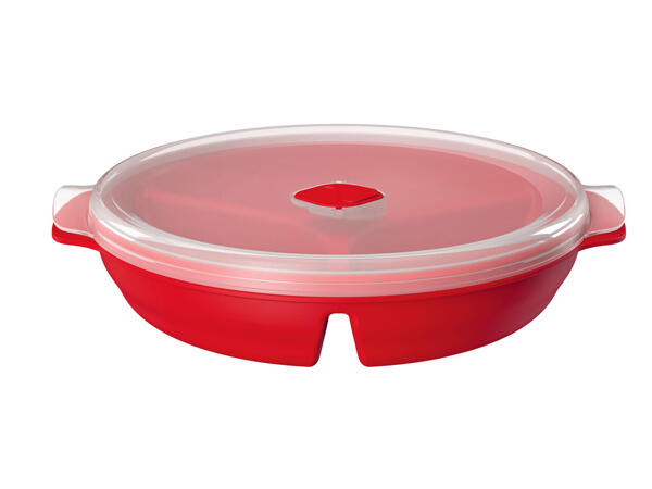 Microwave Rice Cooker, Steamer or Divided Plate