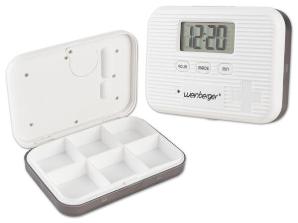 Weinberger(R) Pillenbox mit Vibrationsalarm