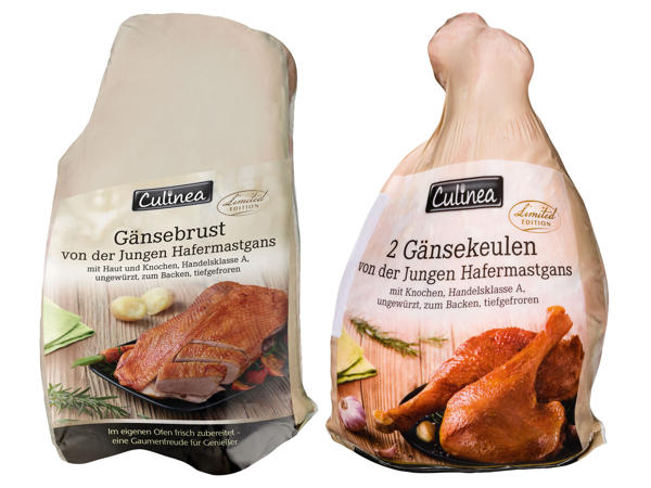 CULINEA Gänsebrust oder 2 Gänsekeulen