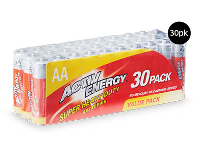 Super Heavy Duty Batteries 30pk