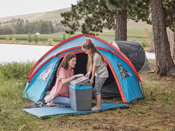 Verdunkeltes Campingzelt für 4 Personen
