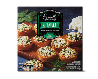 Specially Selected Tomato or Spinach Bruschetta