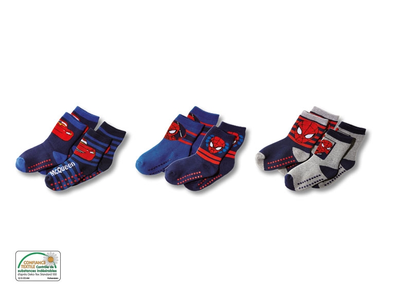 Chaussettes en peluche, 2 paires