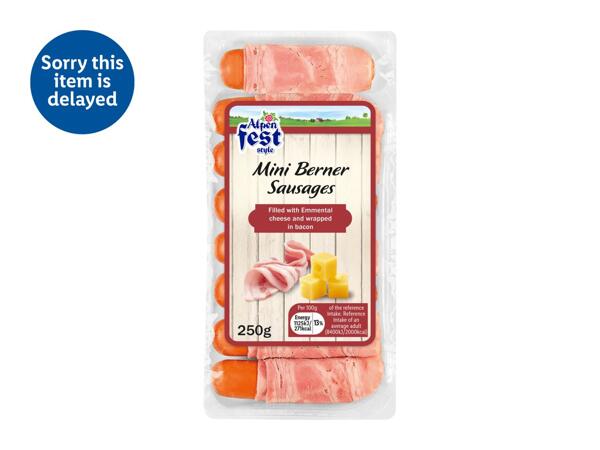 Alpenfest Bernese Sausages
